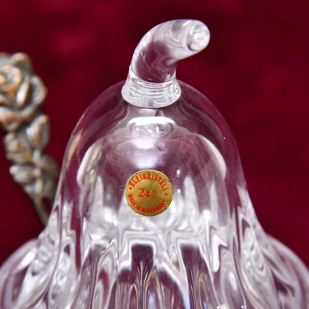 Хрустальная «Груша» - Джемница - Соусница - Баночка с крышкой, NACHTMANN Германия.