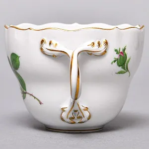 Фарфоровый Чайный Сервиз «РОЗА Мейсена» на 6-ть персон, MEISSEN / МЕЙСЕН Германия. 