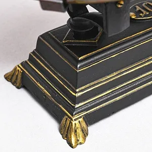 Старинные Кухонные весы на 10 кг. с двумя латунными чашами. Франция начало ХХ века!