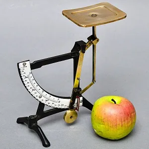 Винтажные Почтовые Механические Весы Повышенной точности до 250 гр. Германия 50 гг. 