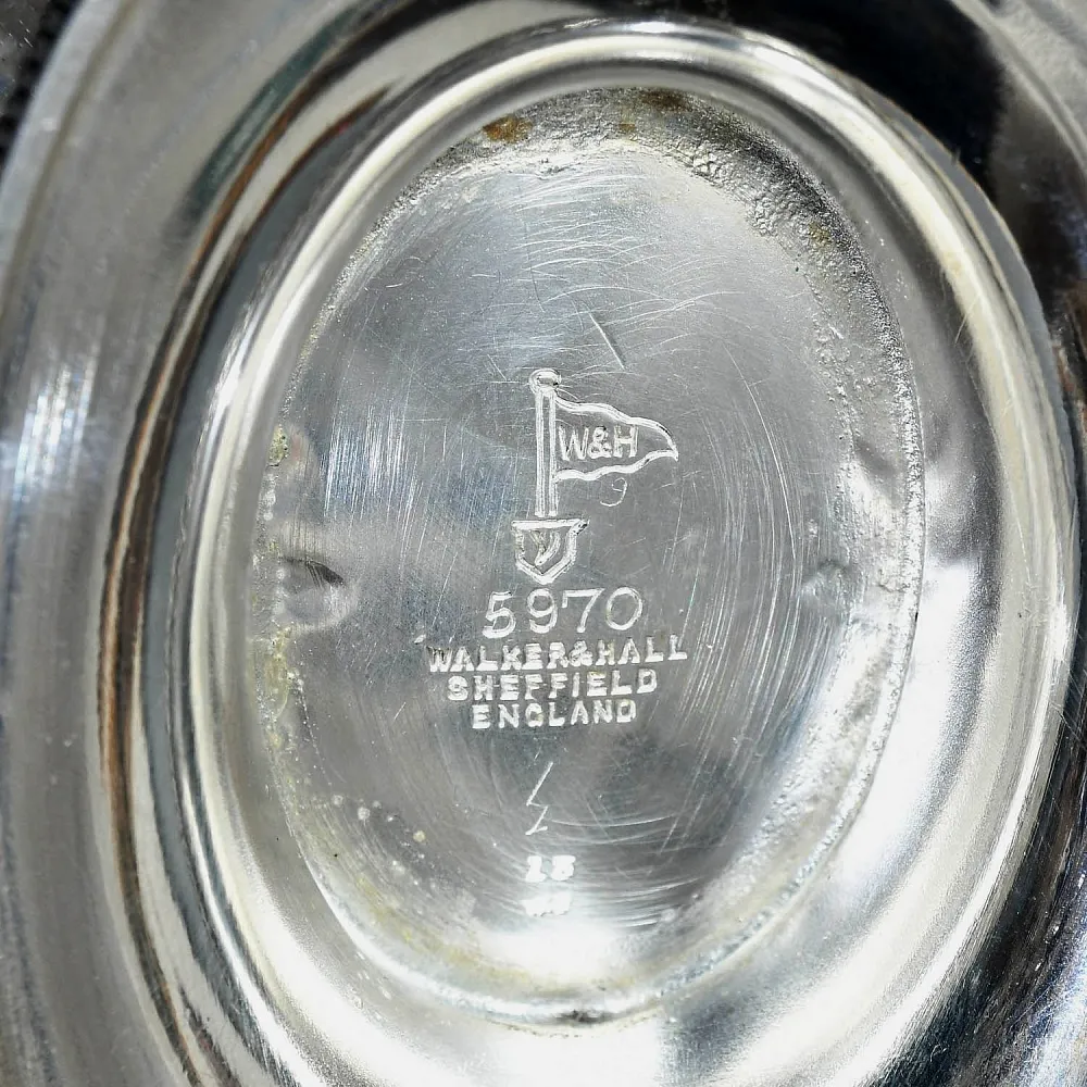 Винтажная Сухарница - Фруктовница, Металл Silverplate, Sheffield Англия, 60-е гг.