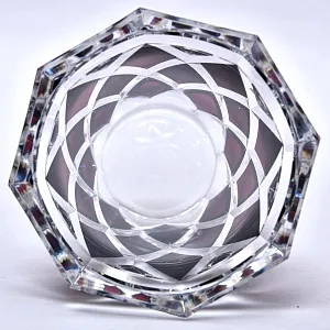 Коллекционная Аметистовая Ваза, Хрусталь VAL SAINT LAMBERT, Бельгия, конец 60-х гг.