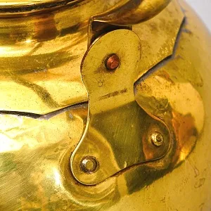 Винтажный Латунный Чайник на 2,5 литра. Франция середина ХХ века.