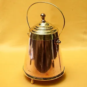 Редкость!!! Антикварное Медное Ведро для Угля - Зольник. Англия начало ХХ века.