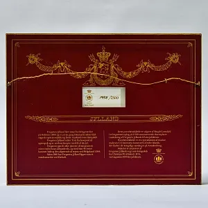 Фарфоровый Пласт - Картина - Панно «Фрегат Юлланд в Исландии», B&G Copenhagen Porcelain Дания.