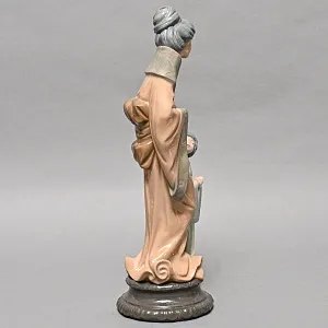 Коллекционная Фарфоровая статуэтка «Японская мама и дочь», Nao by Lladro Испания, 80-е гг. 