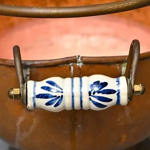 Небольшой Каминный Медный Зольник - Кашпо, Англия первая половина ХХ века!