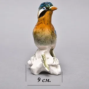 Птица - Фарфоровая статуэтка «Сойка», Karl Ens Германия, первая половина ХХ века.