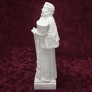 Коллекционная статуэтка "Пушкин перед дуэлью", Бисквитный Фарфор, СССР ДФЗ Вербилки, 30-е гг.