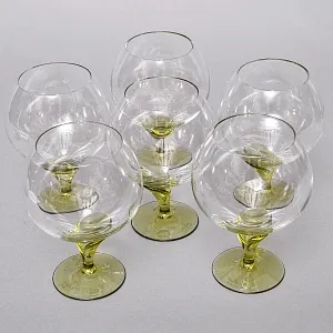 Бокалы для Коньяка «Papyrus», Хрусталь Rosenthal Studio Line, Германия -1960 - 1969 годы.