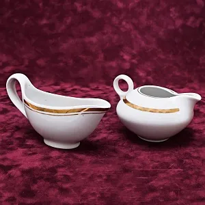Два Соусника Фарфор СССР ДУЛЁВО 60-е г. ХХ века