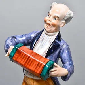 Полная Коллекционная серия Фарфоровых статуэток «Музыкальный оркестр», Grafenthal Германия, 1985 - 1990 годы.