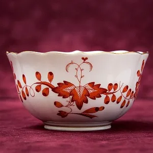 Чайный Сервиз «Индийский цветок» на 6-ть персон Фарфор MEISSEN / МЕЙСЕН Германия.