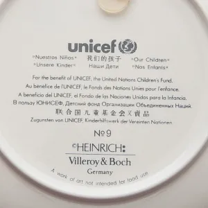 Коллекционная Тарелка «Дети Мира» - «Кения» Фарфор Heinrich Villeroy&Boch - 1980 год.