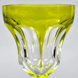 Редкость! Коллекционный Хрустальный Бокал, Val Saint Lambert, Бельгия середина ХХ века.