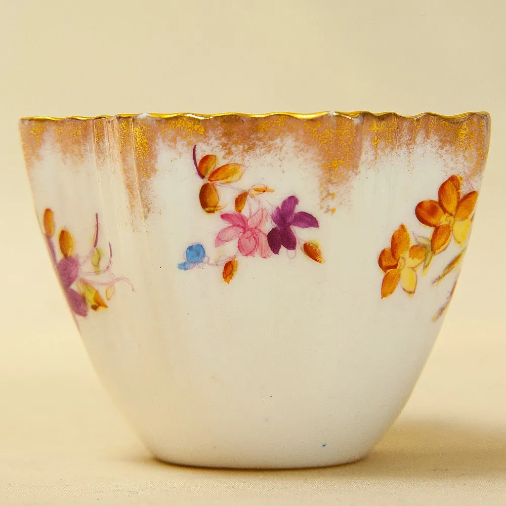 Антикварная, Коллекционная Чайная пара +Тарелка (Тройка) , Англия, конец ХIX - начало ХХ века.