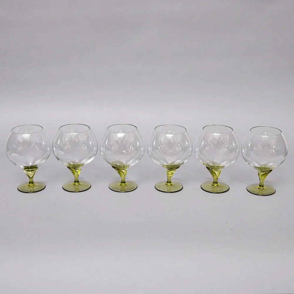 Бокалы для Коньяка «Papyrus», Хрусталь Rosenthal Studio Line, Германия -1960 - 1969 годы.