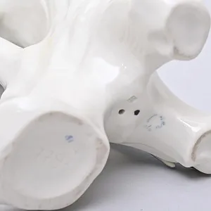 Птица - Фарфоровая статуэтка «Синий Попугай», Karl Ens Германия, 50-е гг.