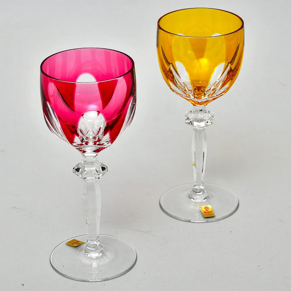 Набор «Тет-а-Тет» Пара Хрустальных Бокалов серия «BERTTA», NACHTMANN Германия, 70 -е годы.