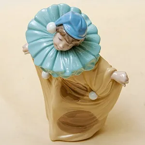 Коллекционная Фарфоровая статуэтка «Клоун - Мечты о цирке»  NAO by Lladro, Daisa, Испания -1988 год.
