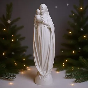 Большая Коллекционная статуэтка «Мадонна с младенцем», Фарфор ROSENTHAL Германия - 1938 год.