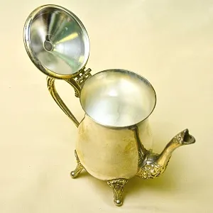 Винтажный Металлический Кофейник - Чайник на 0,5 л. Silverplate, SHEFFIELD Англия 50-е гг.