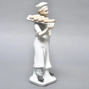 Коллекционная Фарфоровая статуэтка «ПЕКАРЬ», Grafenthal Германия, 1985 - 1990 года.