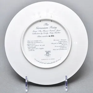 Коллекционная Фарфоровая Тарелка - Блюдо «Фея Герани», Wedgwood Англия - 1989 год. 