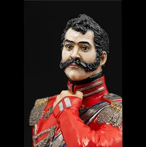 Коллекционная Авторская Статуэтка «Генералы Отечественной Войны 1812 года - Орлов-Денисов В.В.», фарфор, Россия. 