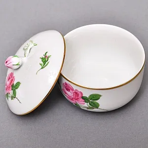 Фарфоровый Чайный Сервиз «РОЗА Мейсена» на 6-ть персон, MEISSEN / МЕЙСЕН Германия. 