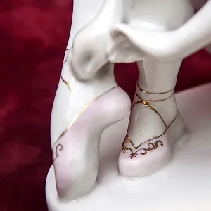 Редкость! Авторская Фарфоровая статуэтка «Юная балерина Татьяна Пилецкая», ЛФЗ СССР 1950–1960 годы. 