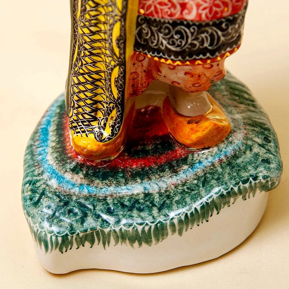 Авторская Коллекционная Фарфоровая Статуэтка «Старик Хаттабыч», Россия.