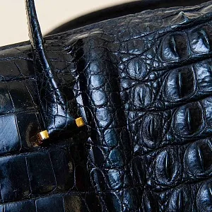 Дамская Сумка из Натуральной Крокодиловой Кожи Западная Германия 50 -е годы ХХ века..