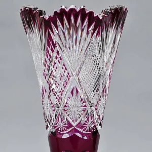 Редкость! Коллекционная Хрустальная Ваза - Бокал VAL SAINT LAMBERT Бельгия, середина ХХ века. 