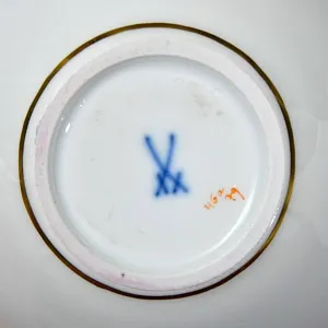 Коллекционная Фарфоровая Ваза,  MEISSEN / МЕЙСЕН, Германия - 1970 год.