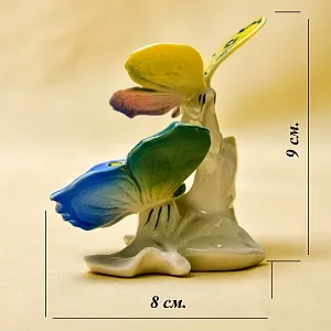 Фарфоровая статуэтка «Бабочки», Карл Энс / Karl Ens, Германия, 50-е годы ХХ века.