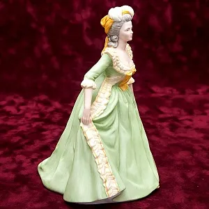 Фарфоровая статуэтка Королева «МАРИЯ АНТУАНЕТТА», Franklin Porcelain, США 1982 год - Н-21,5 см.