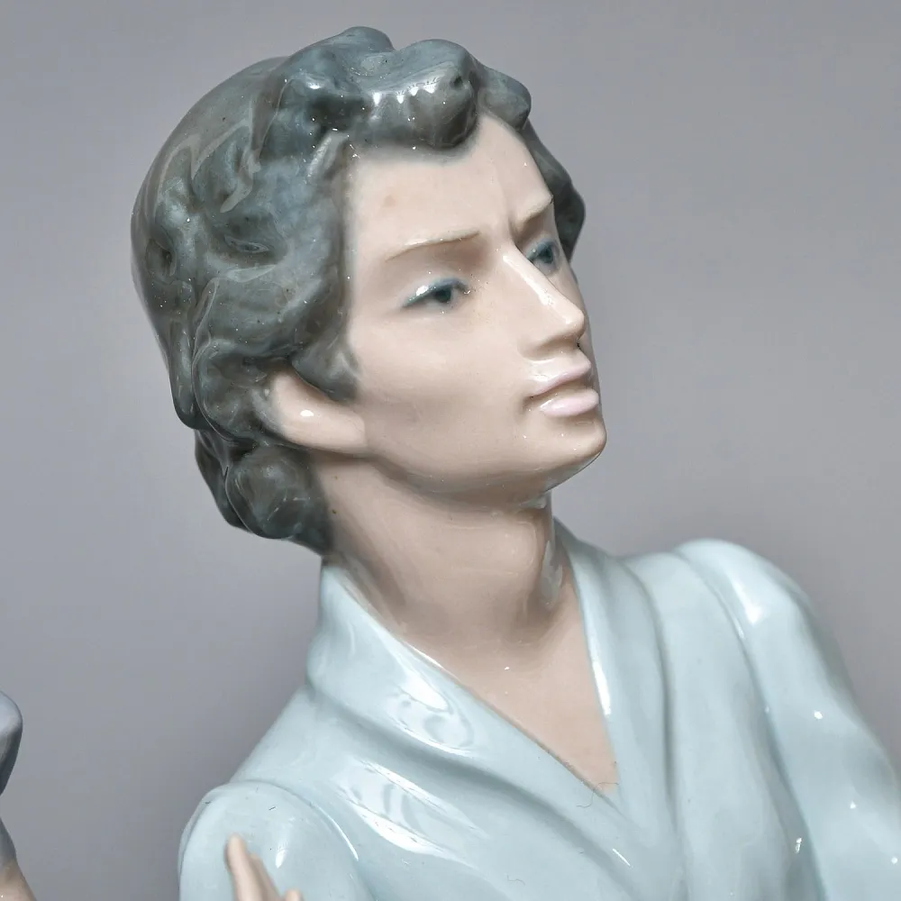 Коллекционная Фарфоровая статуэтка «Балетная пара. Танец», Nao by Lladro Испания, 80-е гг.