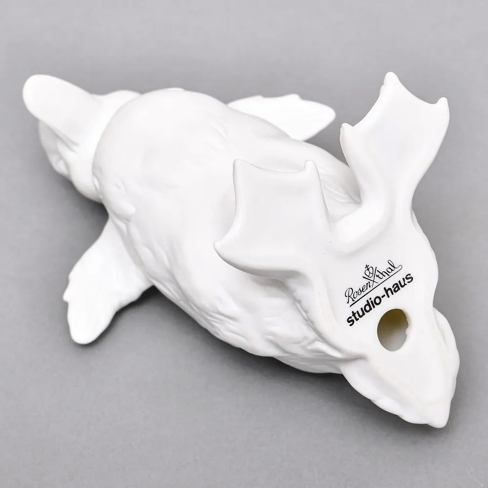 Коллекционная статуэтка «УТЕНОК», Бисквитный фарфор, ROSENTHAL Германия - XXI век. 