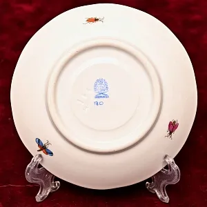 Коллекционная Кофейная пара «ROTHSHILD BIRDS», Фарфор Herend Венгрия, вторая половина ХХ века.