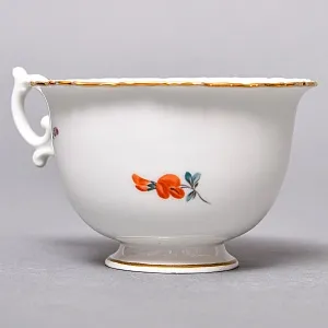 Чайный набор «Мейсенский букет» на 6 персон, Фарфор MEISSEN Германия, 1924 - 1934 годы. 