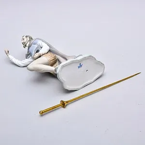 Коллекционная Фарфоровая статуэтка «Дон Кихот с копьем», Lladro Испания, 1984 - 1989 годы. 