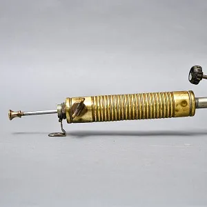 Редкость! Винтажная Латунная Бензиновая Горелка - Поршневая Паяльная Лампа, BARTHEL Германия -50 гг. 