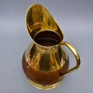Винтажный Кувшин Медно - Латунный DINANT Бельгия 50-е годы ХХ века.