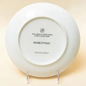 Коллекционная Тарелка «Парусные Корабли - Marco Polo» Фарфор США, The FRANKLIN MINT -1981 год.