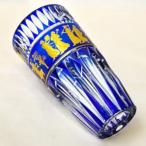 Авторская Коллекционная Ваза «Jupiter. Dance De Flore», хрусталь VAL SAINT LAMBERT, Бельгия.