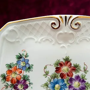 Декоративное Сервировочное Блюдо , Gerold-Porzellan, Германия -70 гг.