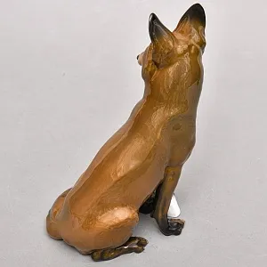  Авторская Коллекционная статуэтка «ЛИСА», Фарфор ROSENTHAL Германия - 1940 год.