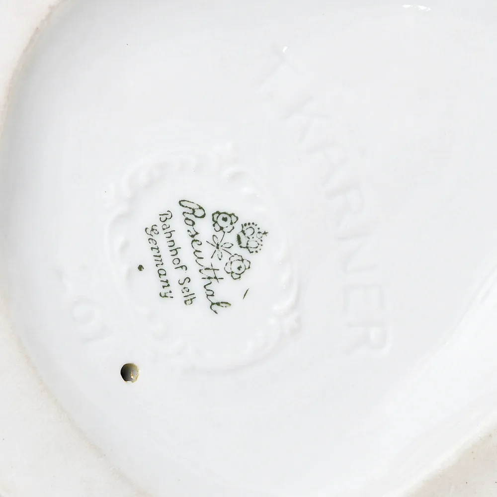 Коллекционная Фарфоровая статуэтка «Лежащий Олененок», ROSENTHAL Германия, 1943 - 1946 годы. 