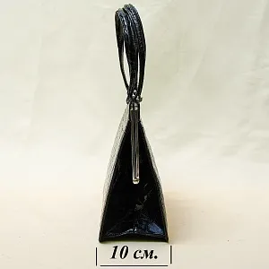 Винтажная Дамская Сумка из Натуральной Крокодиловой Кожи Западная Германия 50 -е годы ХХ века.